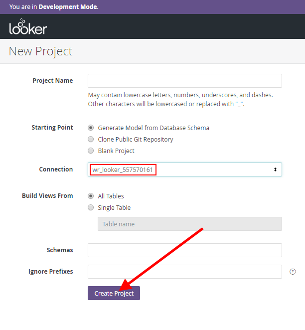New configuration